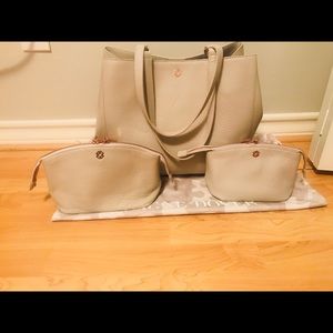 Dagne Dover Purse + Makeup bags